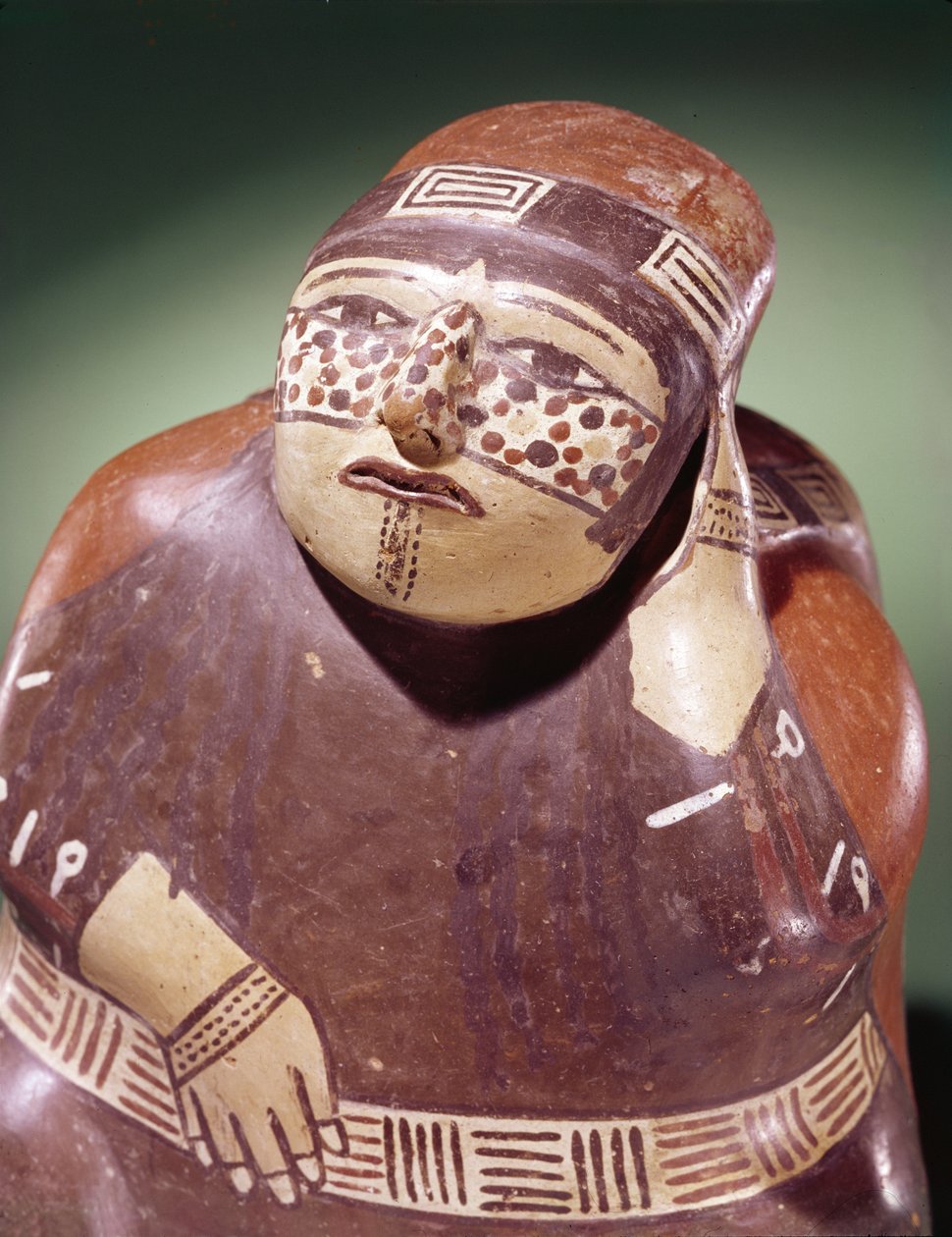 Fazekas kakaószedő, Nazca Culture (cserép) (231883 részlet) alkotó: School Peruvian