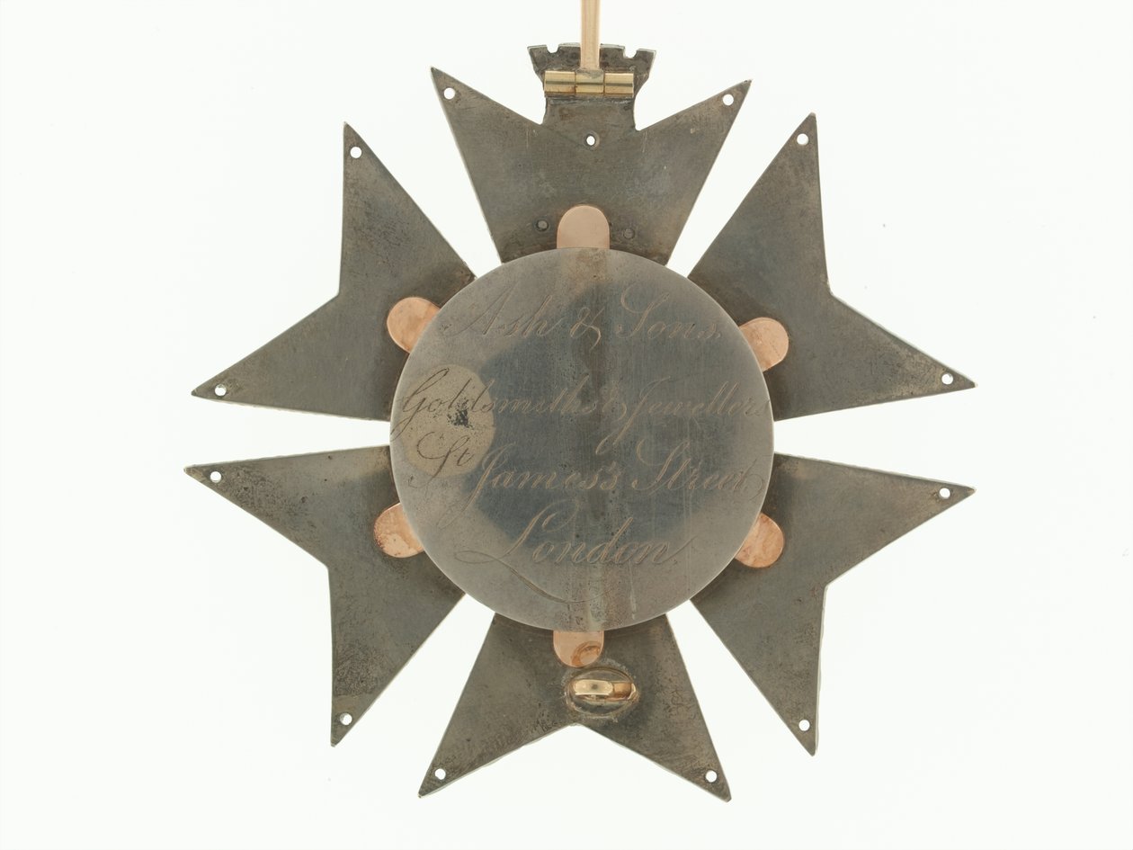 Jelvény, Torony és Kard Rend, Portugália, Sir Galbraith Lowry Cole tábornok (fém) alkotó: School Portuguese