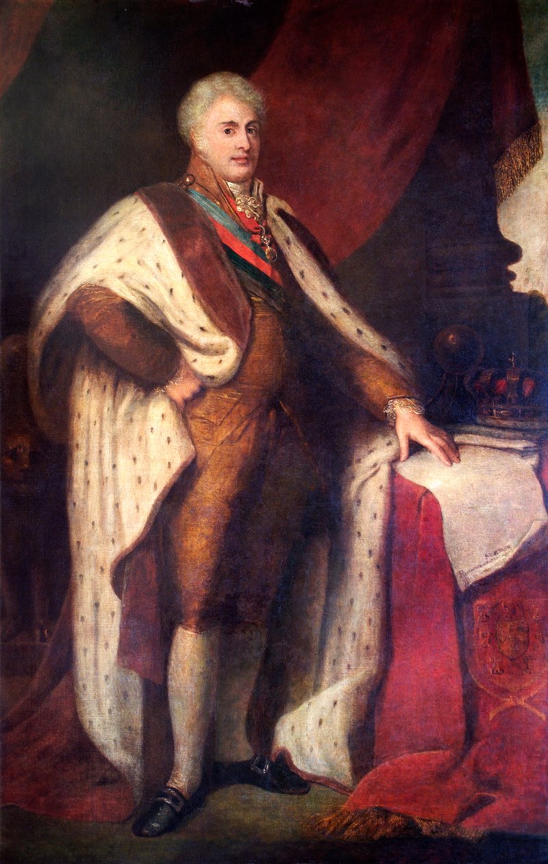 VI. János király (olaj, vászon) alkotó: School Portuguese