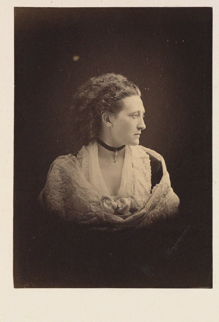 Marie Maximilianovna de Leuchtenberg – Maria Maximilianovna Leuchtenberg hercegnő (1841-1914), Anonymous . litográfia alkotó: School Russian