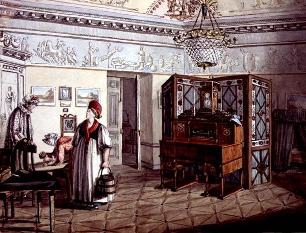 Neoklasszikus óvoda Szentpéterváron alkotó: School Russian