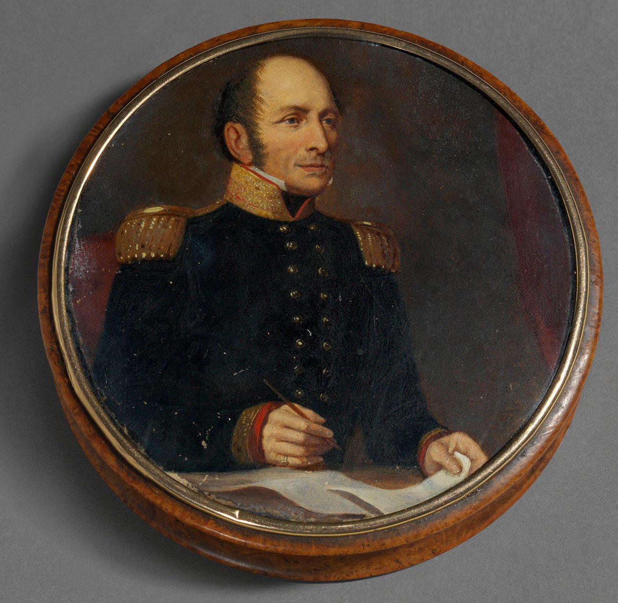 Portré du marechal russe Michel (Mihail) Bogdanovich Barclay de Tolly (Barclay-de-Tolly) (1761-1818) - Anonyme alkotó: School Russian