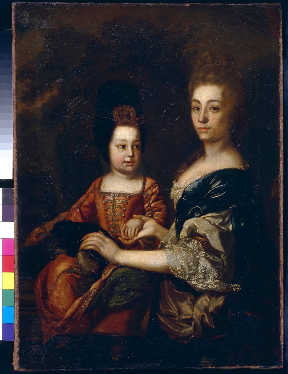 "" Ivan VI. Antonovics orosz cár portréja (Romanov alkotó: School Russian