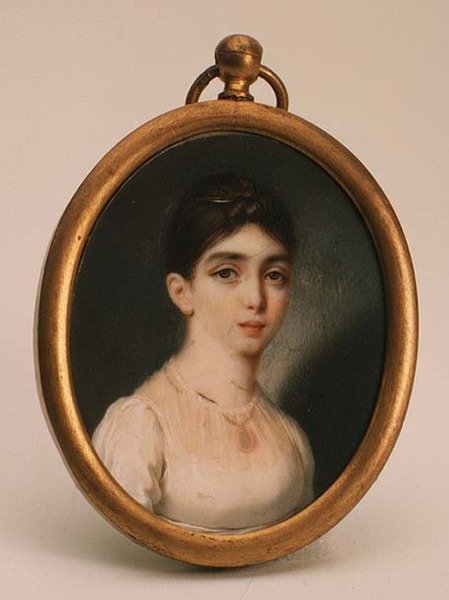 Darja Mihajlovna Opocsinina (1788-1854) portréja alkotó: School Russian