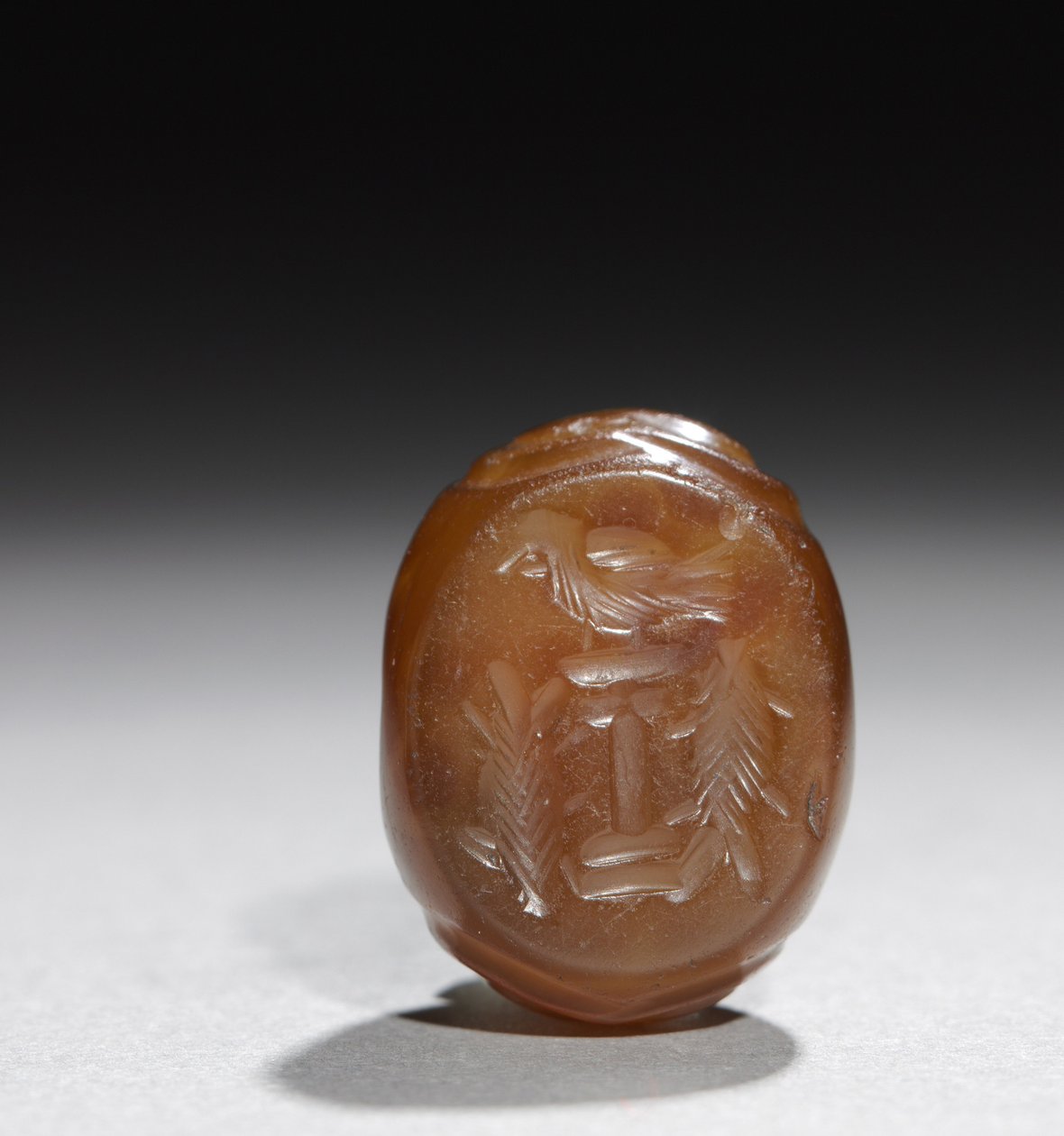 Tűzoltár mélynyomású, 400 körül (kalcedon) alkotó: School Sasanian
