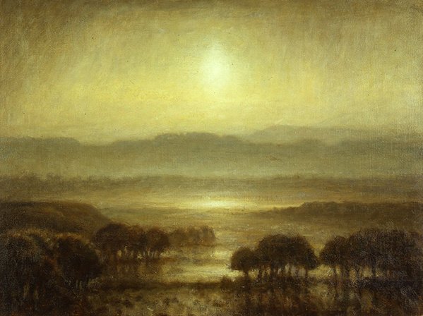 Napkelte (olaj, vászon) alkotó: School Scottish