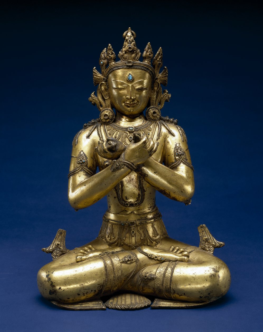 Vadzsradhara (A villám hordozója) alkotó: School Tibetan