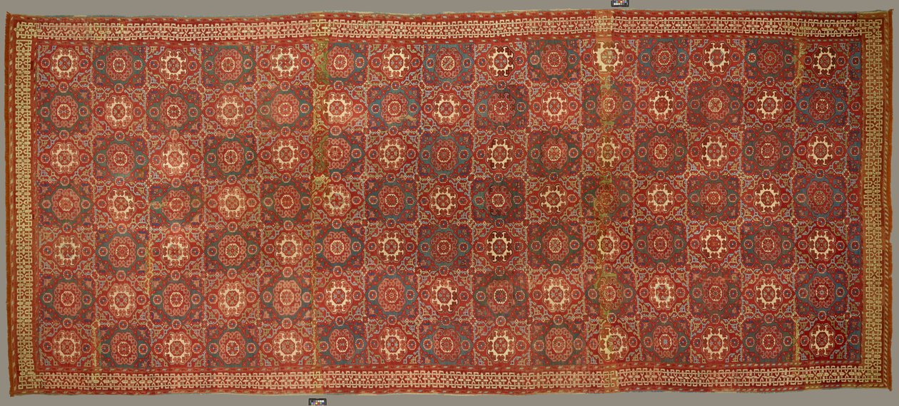„Holbein” mintás szőnyeg, 1550-1625 körül (gyapjú) alkotó: School Turkish