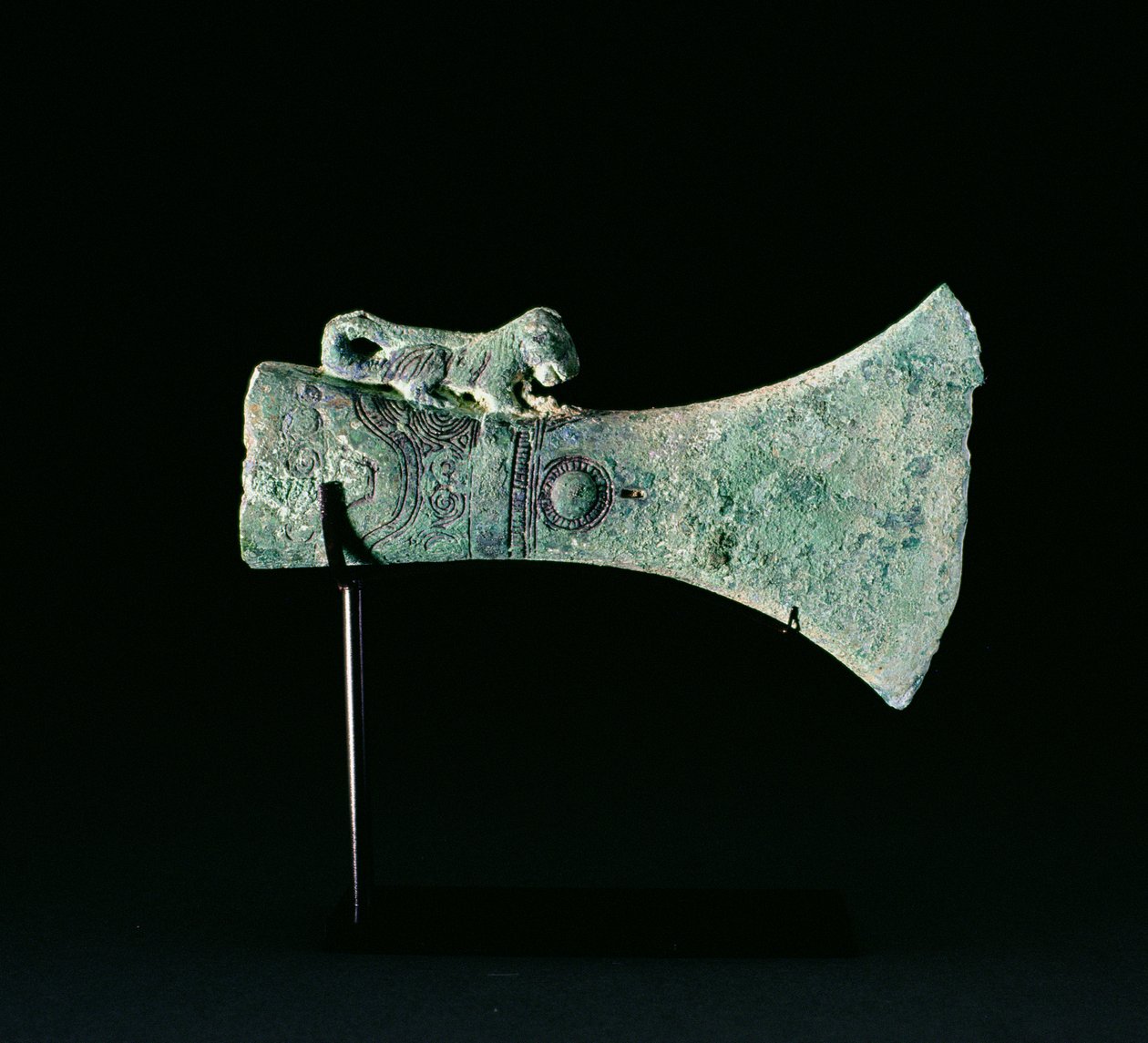 Axe-Head, Dongson kultúra, Kr.e. 200-i.sz. 200 (bronz) alkotó: School Vietnamese