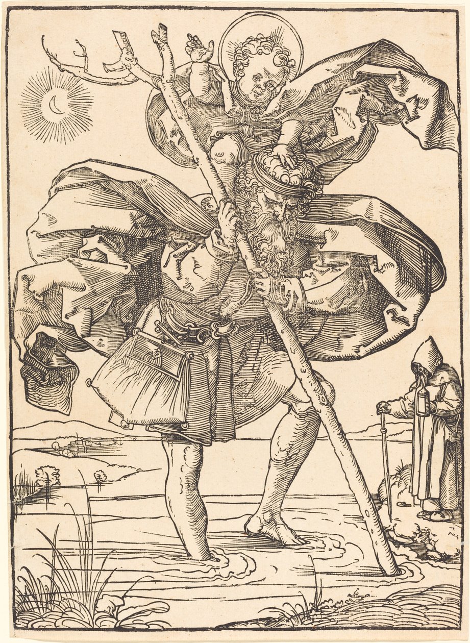 Szent Kristóf alkotó: School of Albrecht Dürer