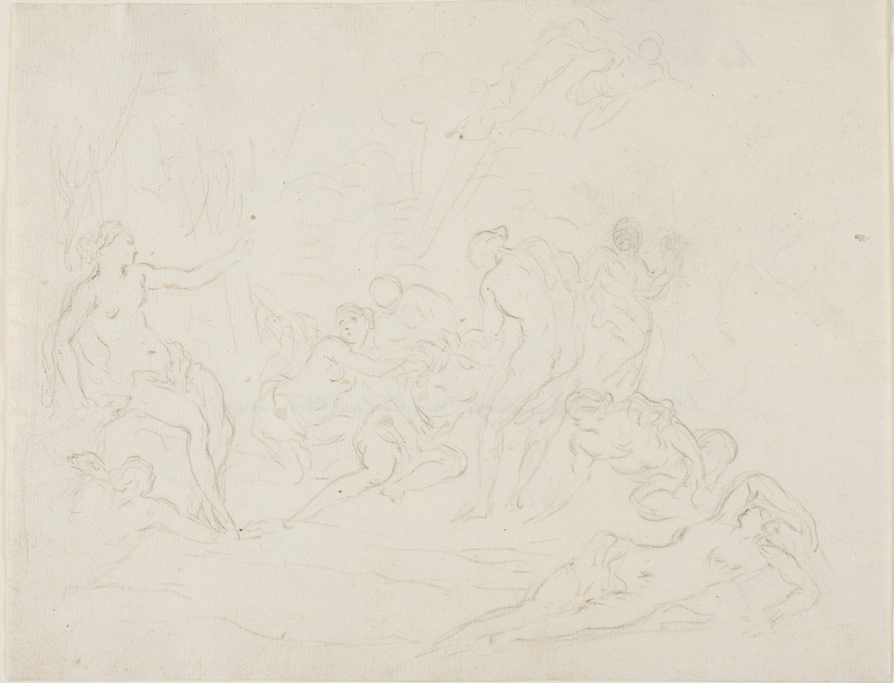 Diana és Callisto alkotó: School of Nicolas Poussin