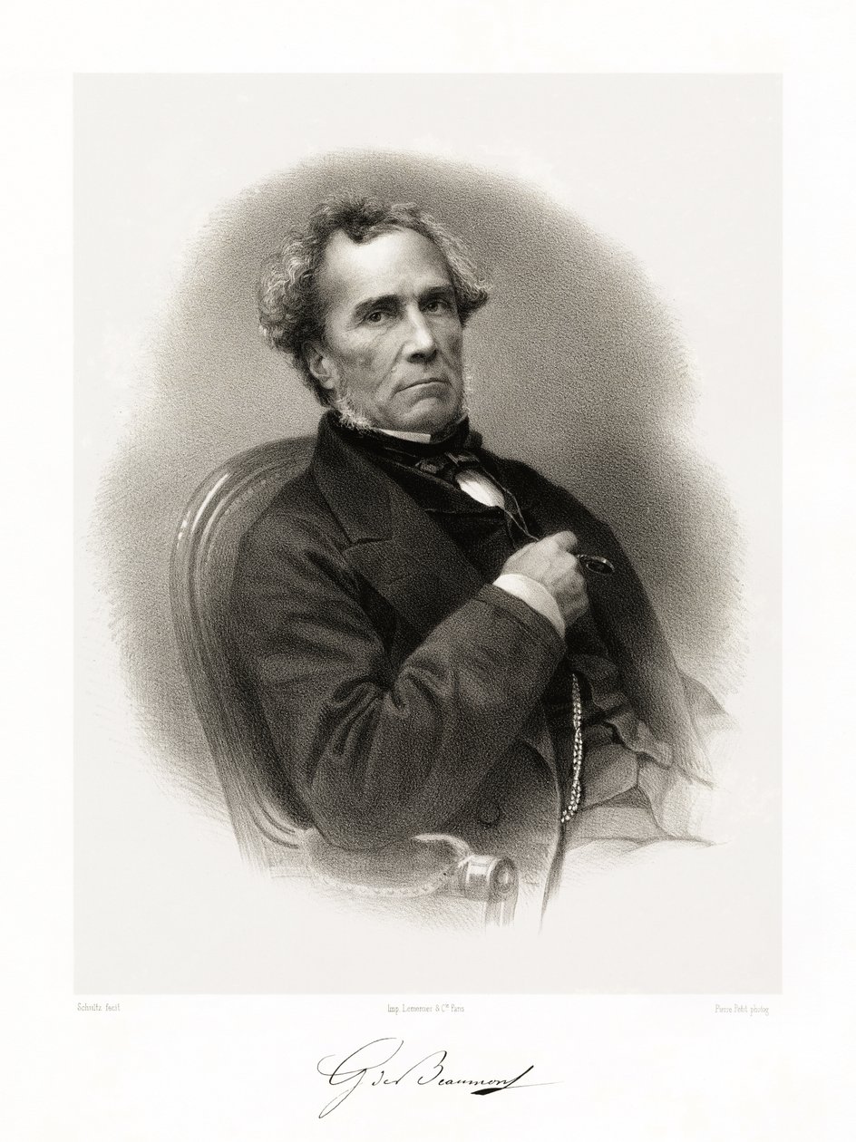 Gustave de Beaumont, 1865-66 alkotó: Schultz