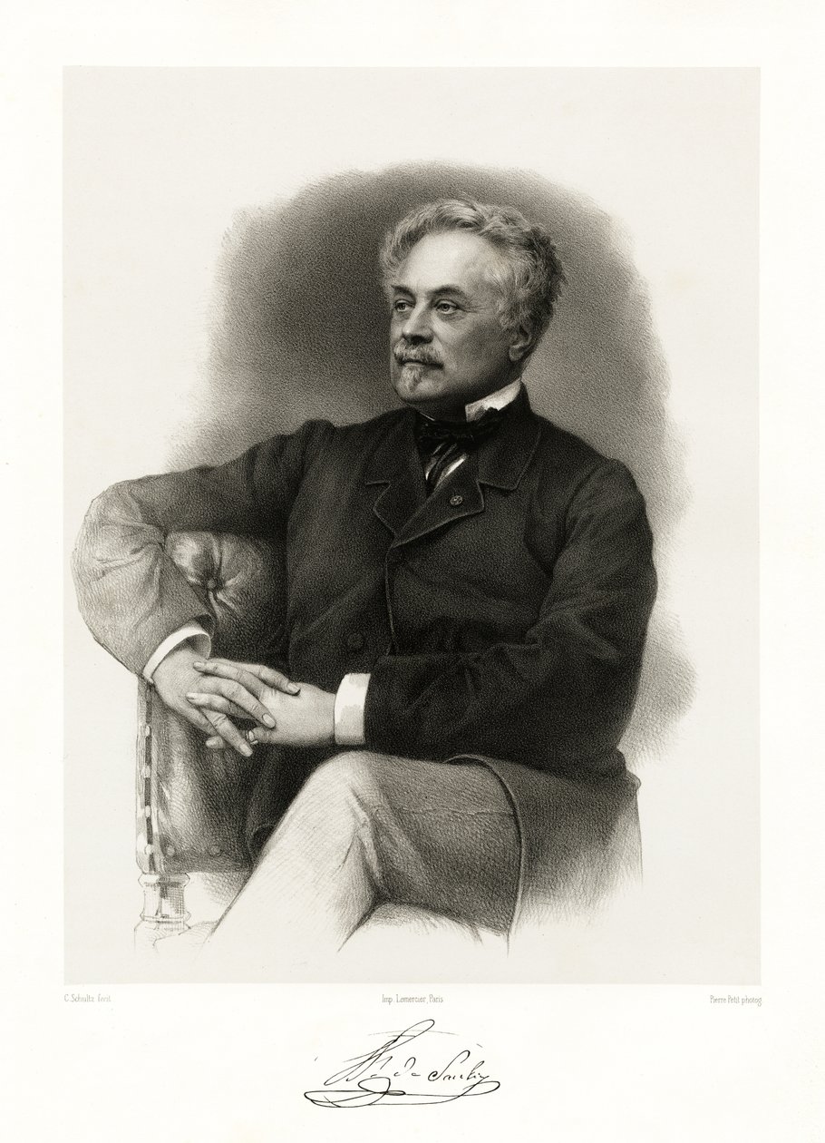 Louis Félicien Joseph, Caignart de Saulcy, 1865-66 alkotó: Schultz