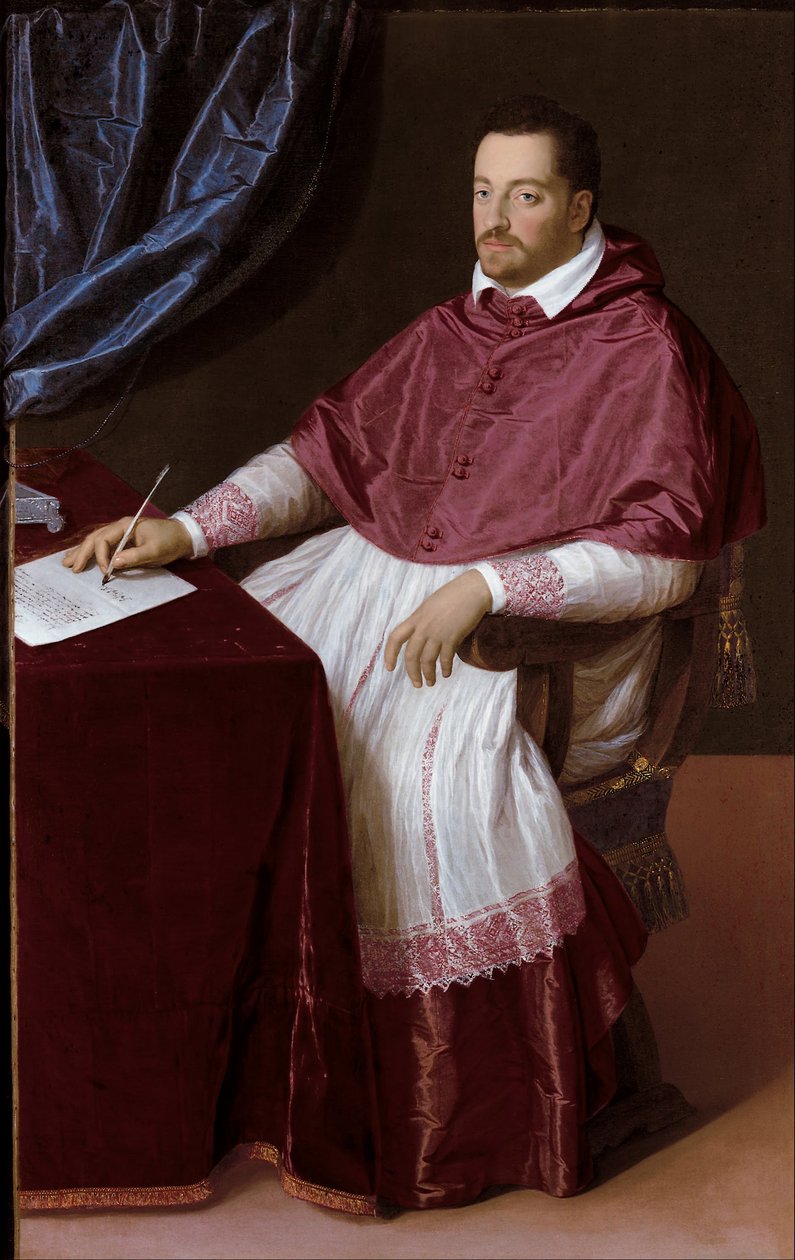 Ferdinando de Medici bíboros, később I. Ferdinando toszkán nagyherceg alkotó: Scipione Pulzone