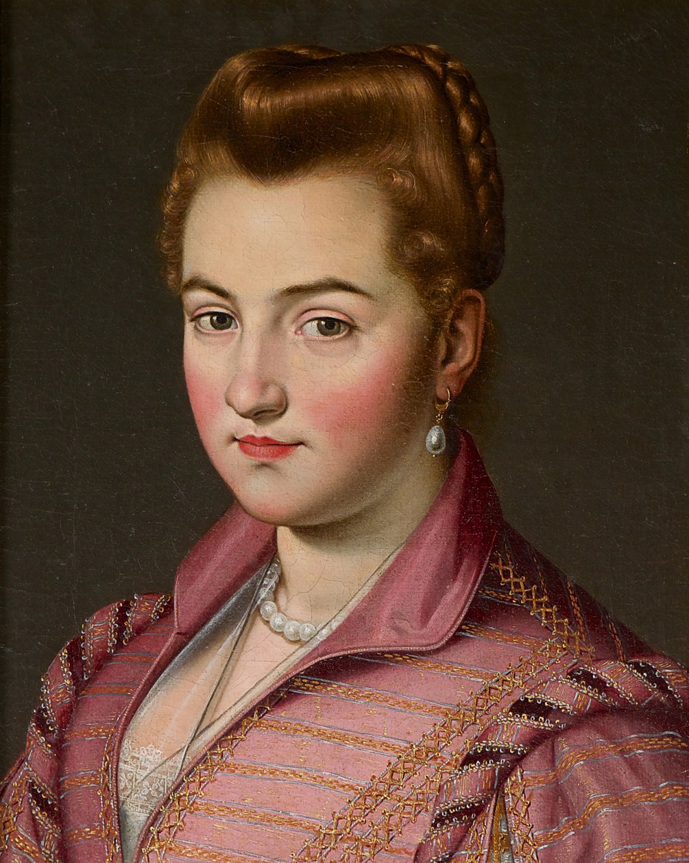 A pármai ház hölgye, esetleg Costanza Colonna (olaj, vászon) alkotó: Scipione (1550 98) (attr. to) Pulzone
