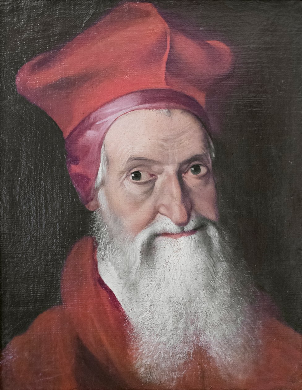 Domenico Morone bíboros portréja alkotó: Scipione (1550 98) Pulzone