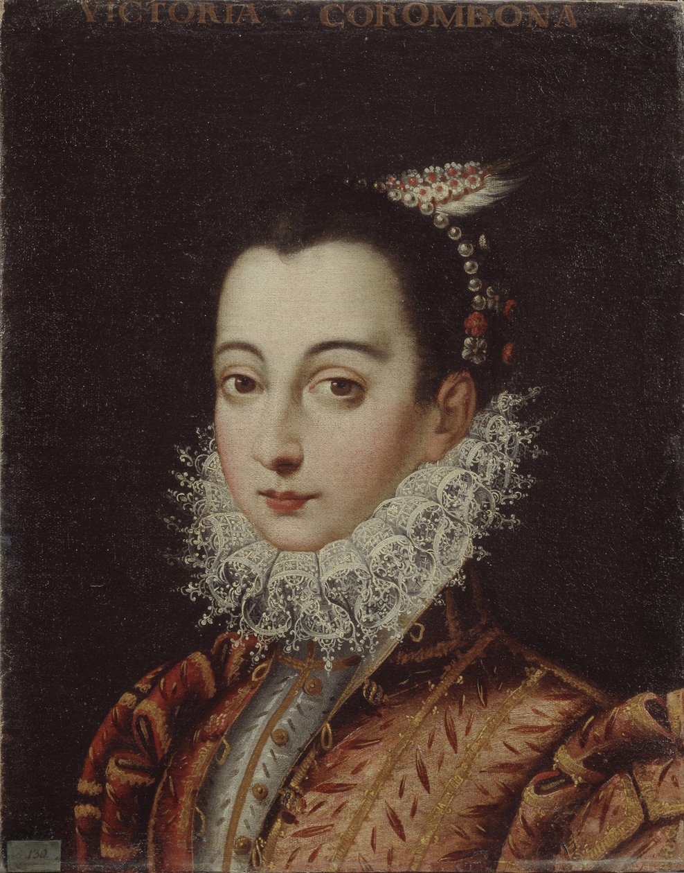 Vittoria Accoramboni portréja 1557-1585, c. 1580 alkotó: Scipione Pulzone