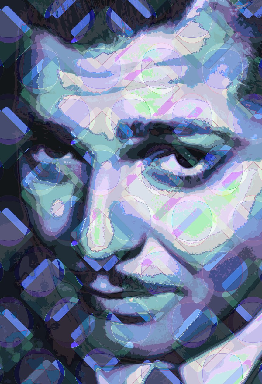 Clark Gable, 2013 (digitális) alkotó: Scott J. Davis