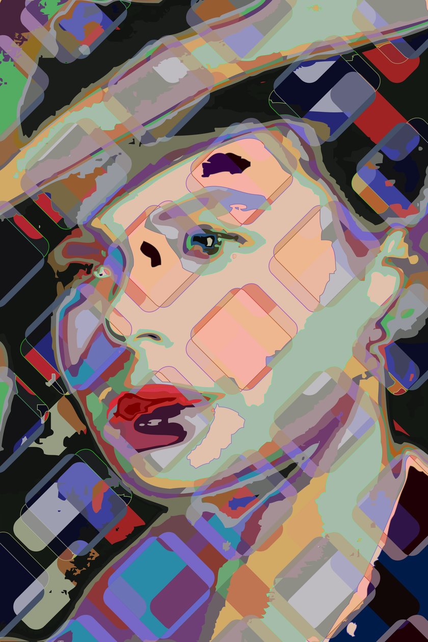 Ingrid Bergman (digitális) alkotó: Scott J. Davis