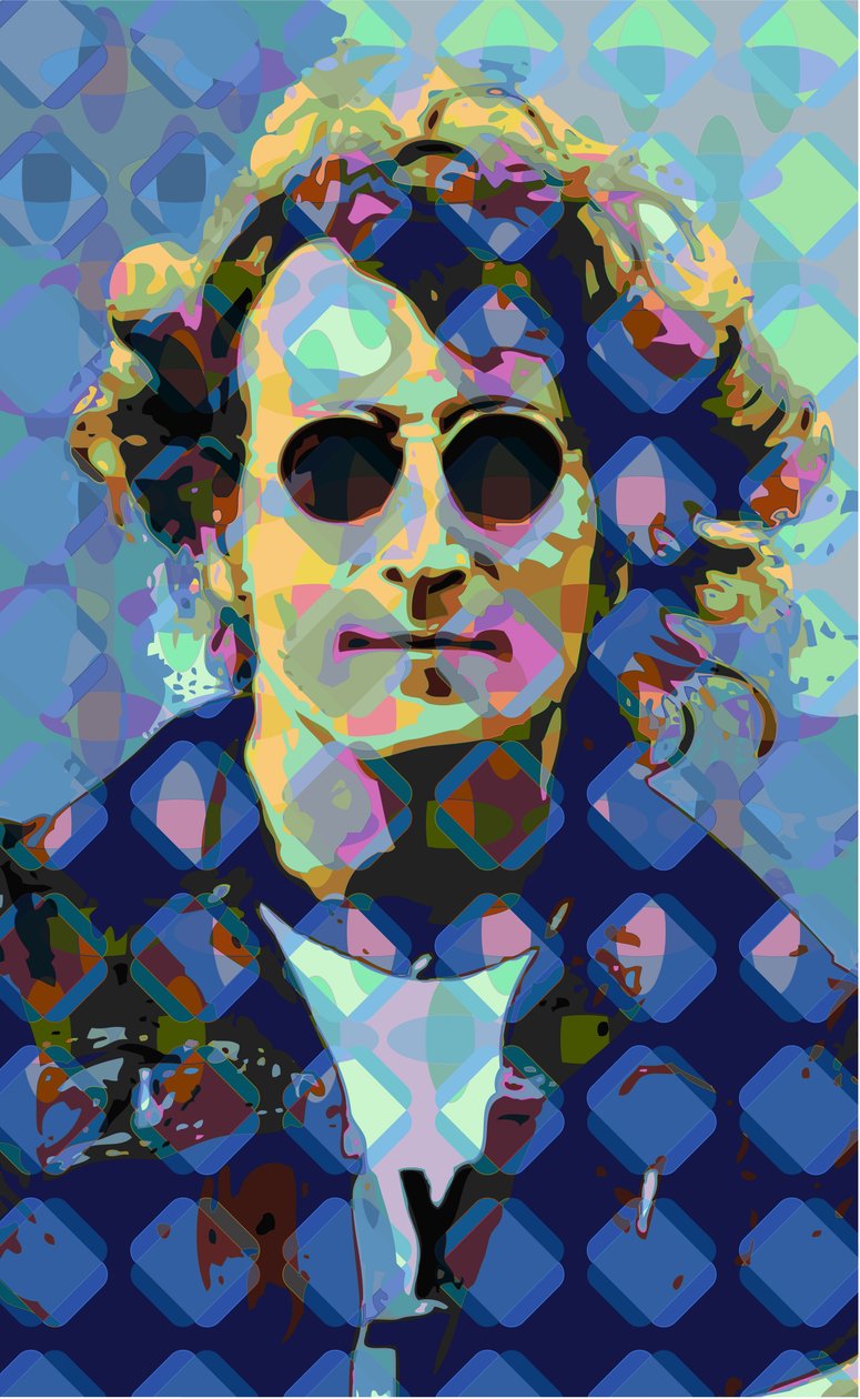 John Lennon (digitális) alkotó: Scott J. Davis