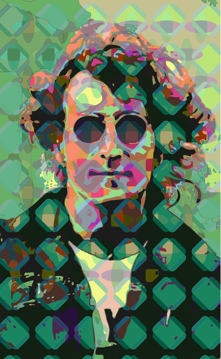 John Lennon (digitális) alkotó: Scott J. Davis