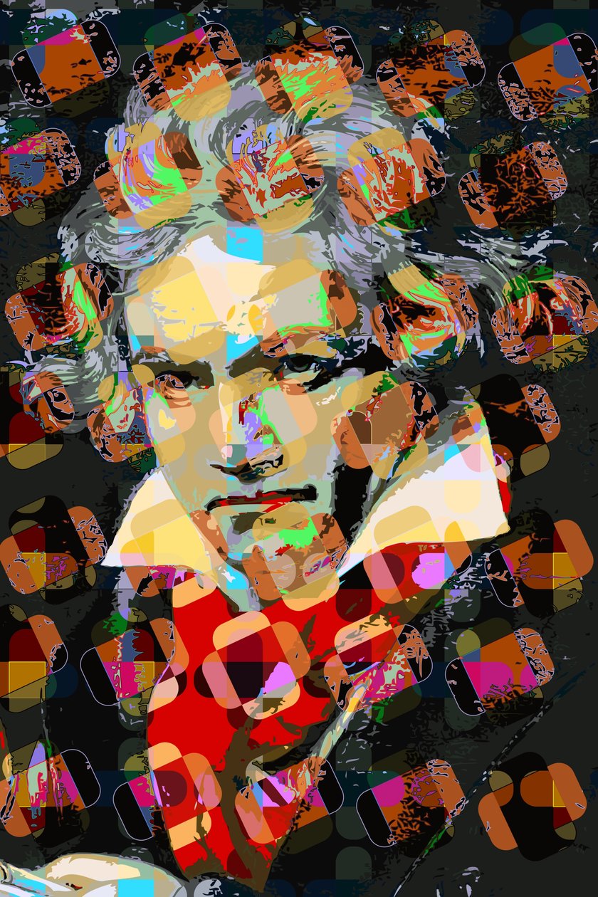Ludwig van Beethoven (digitális) alkotó: Scott J. Davis