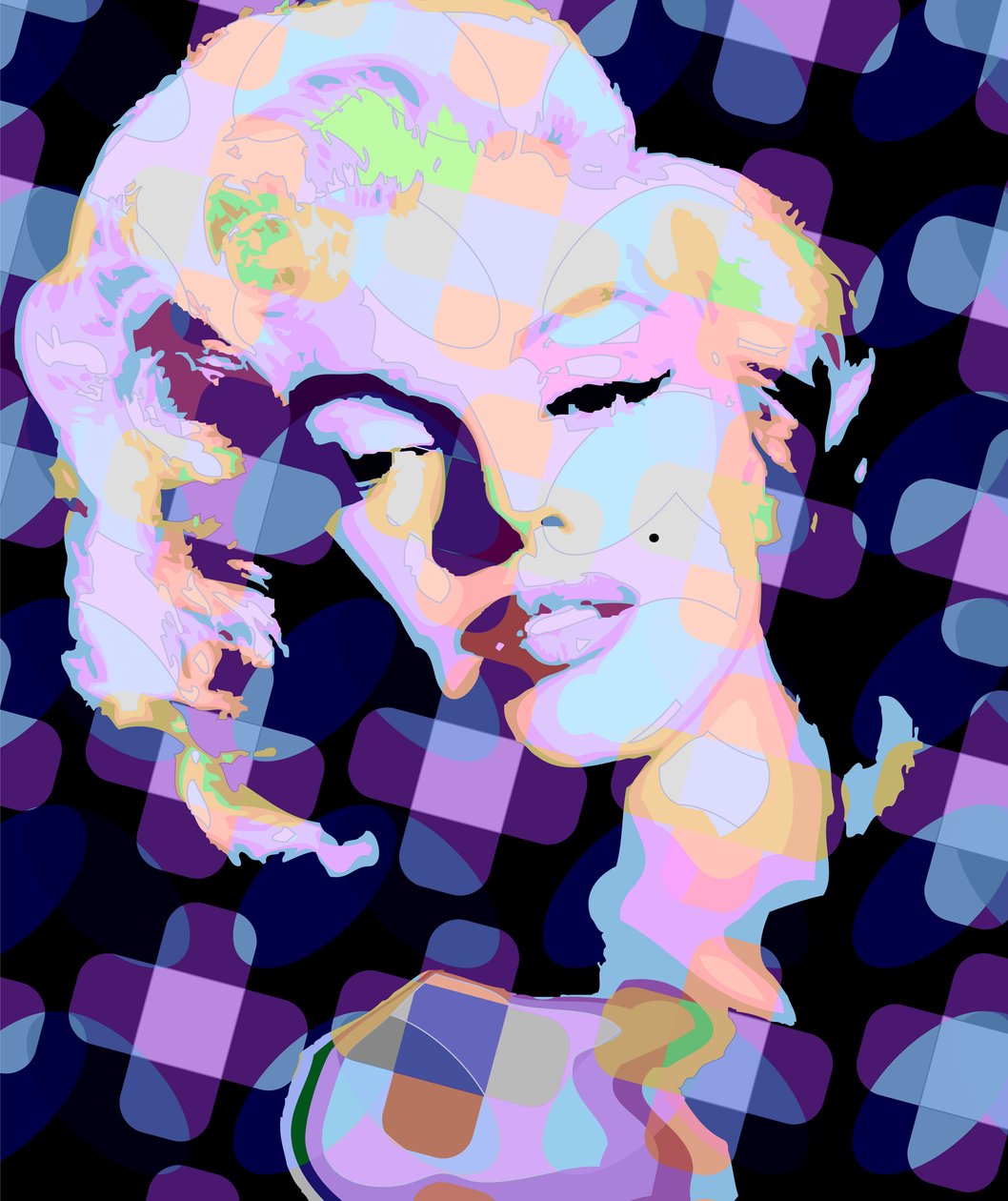 Marilyn Monroe (digitális) alkotó: Scott J. Davis