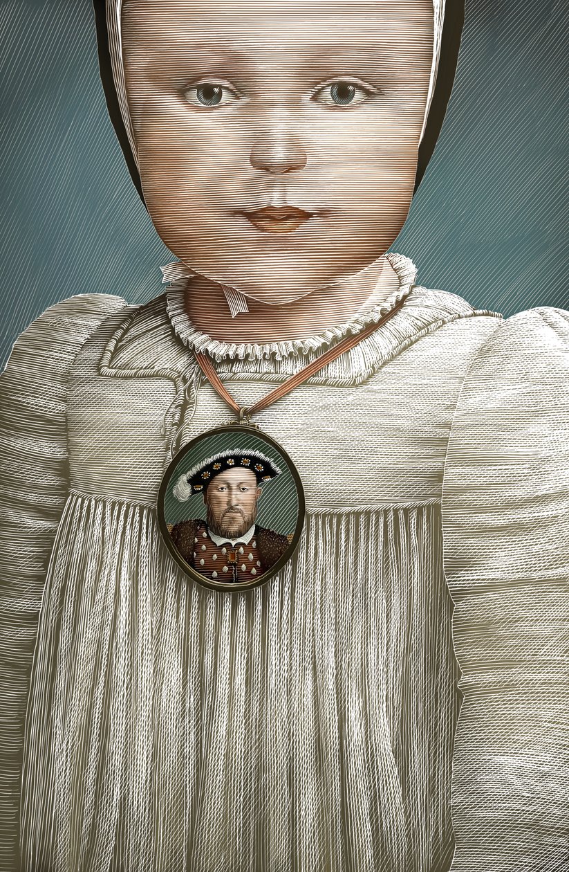 VIII. Henrik, 2014 (scratchboard, digitálisan színezve) alkotó: Scott McKowen