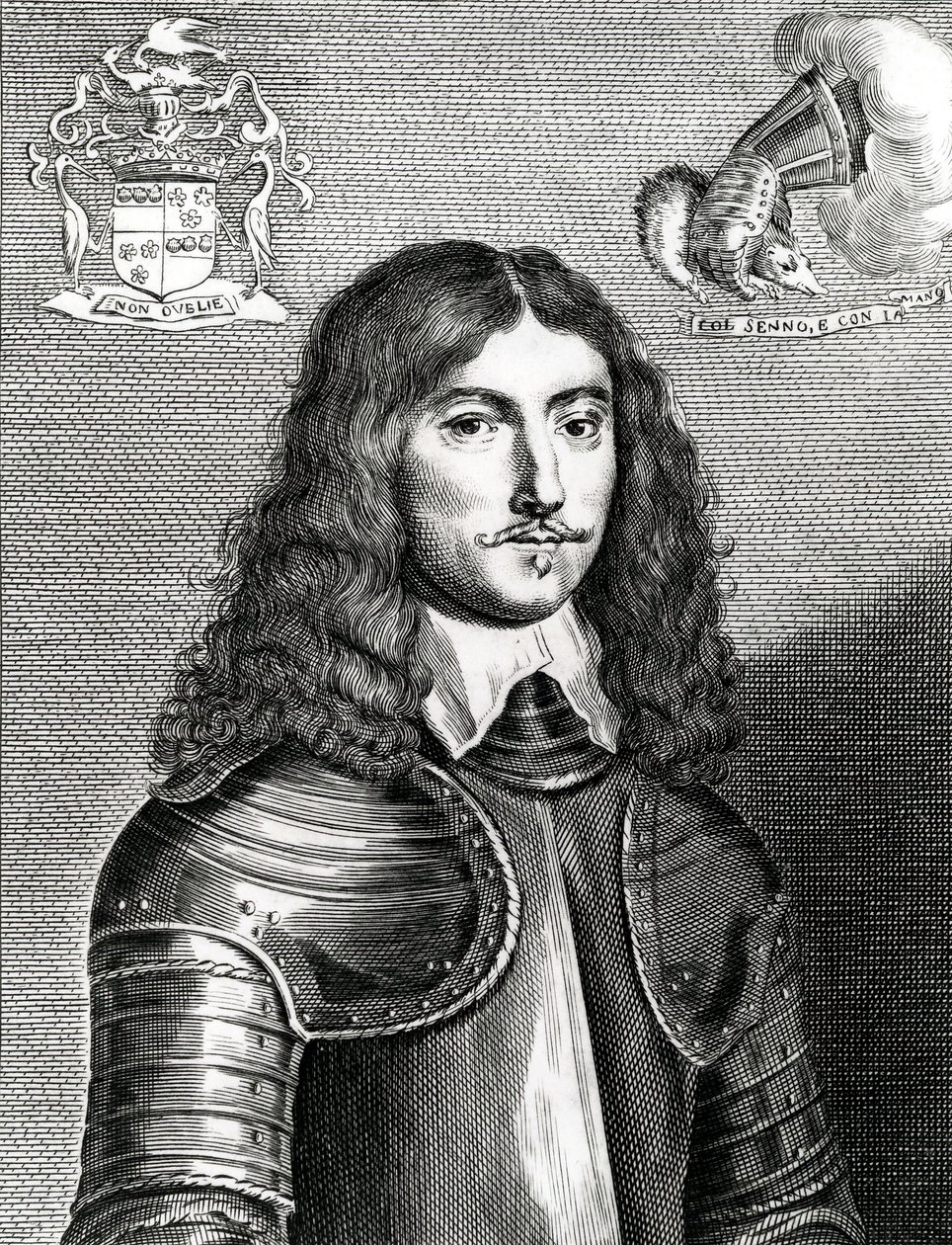 James Graham, Montrose márkija, A. Matham lenyomata, 1644-50 körül alkotó: Scottish School