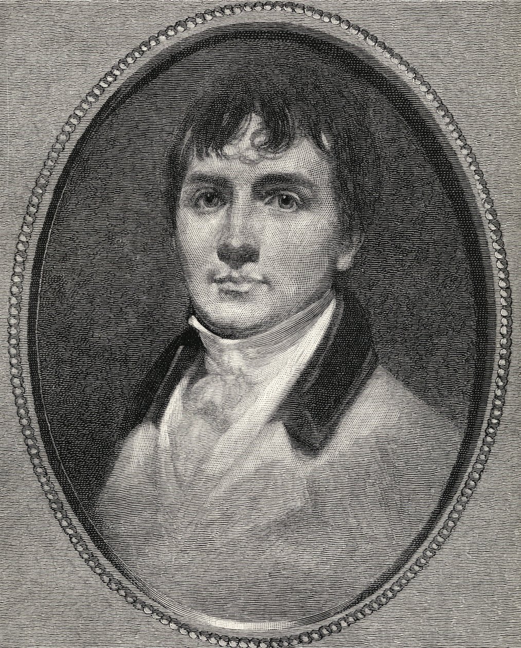 Robert Burns portréja a „The Century Illustrated Monthly Magazine”-ból, 1883. májustól októberig alkotó: Scottish School