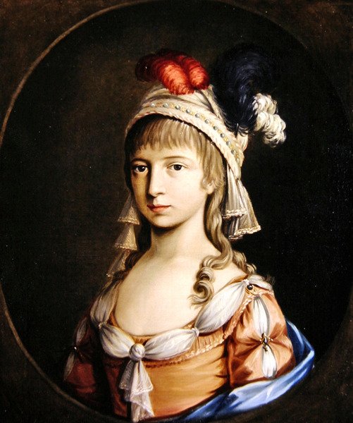 Egy hölgy portréja alkotó: Scottish School