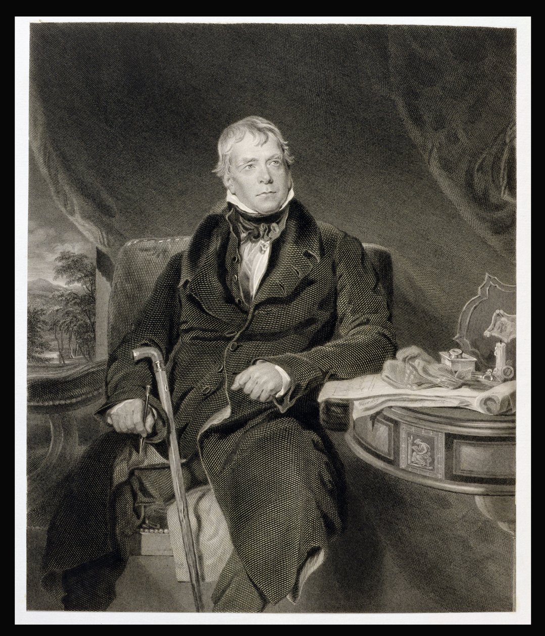 Sir Walter Scott (1771-1832) alkotó: Scottish School