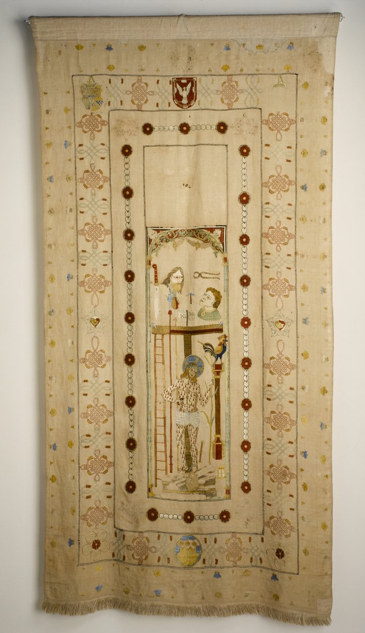 The Fetternear Banner, 1520 körül (hímzett lenvászon) alkotó: Scottish School