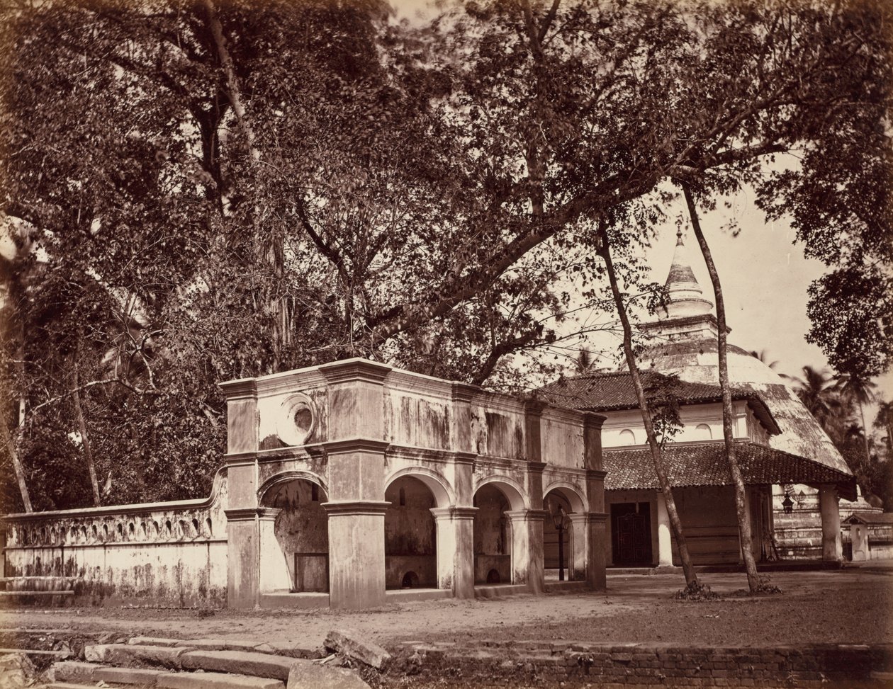 Buddhista templom, kolónia alkotó: Scowen and Co.