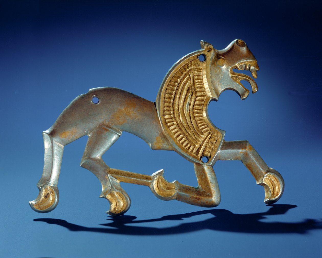 Oroszlán, Kr. e. 6-7. század (ezüstözött) alkotó: Scythian