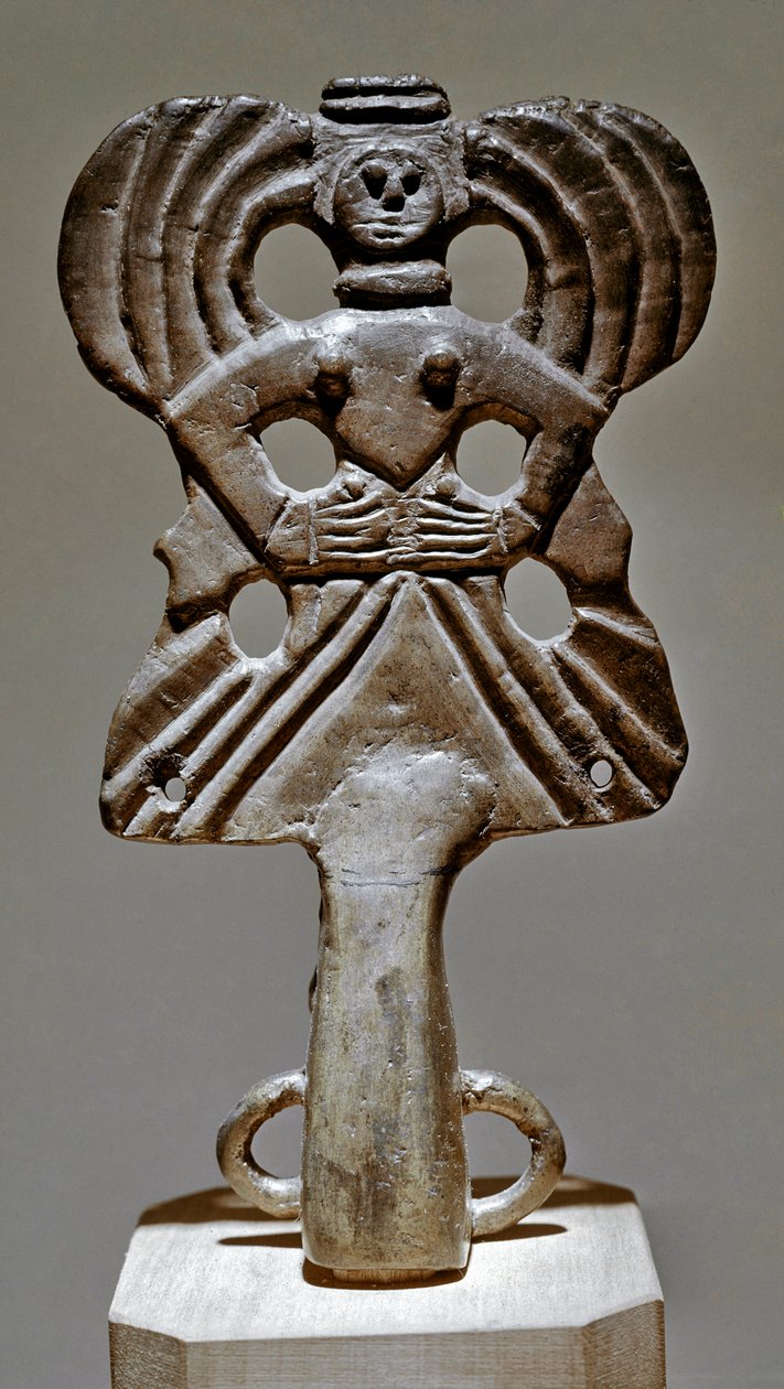 Szkíta művészet (szkíta civilizáció vagy Szkíta): bronz tankdísz Ukrajnából, Kr.e. 5. - 3. század. Szentpétervár, Ermitázs Múzeum alkotó: Scythian