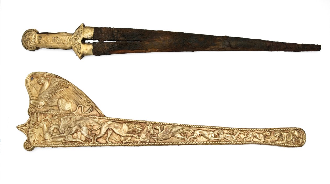 Kard hüvelyes, 6-5. időszámításunk előtt alkotó: Scythian