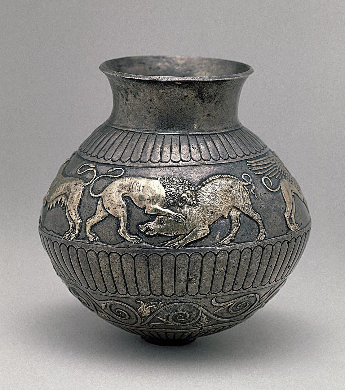 Hajó, Kul-Oba Kurgan (ezüst) alkotó: Scythian