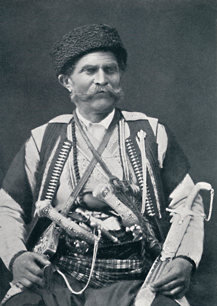 Egy montenegrói, 1912 alkotó: Sebah