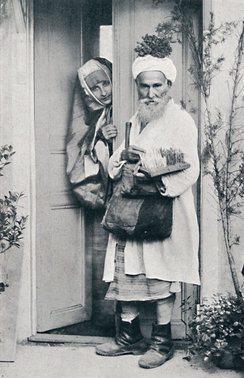 Egy török házastárs, 1912 alkotó: Sebah