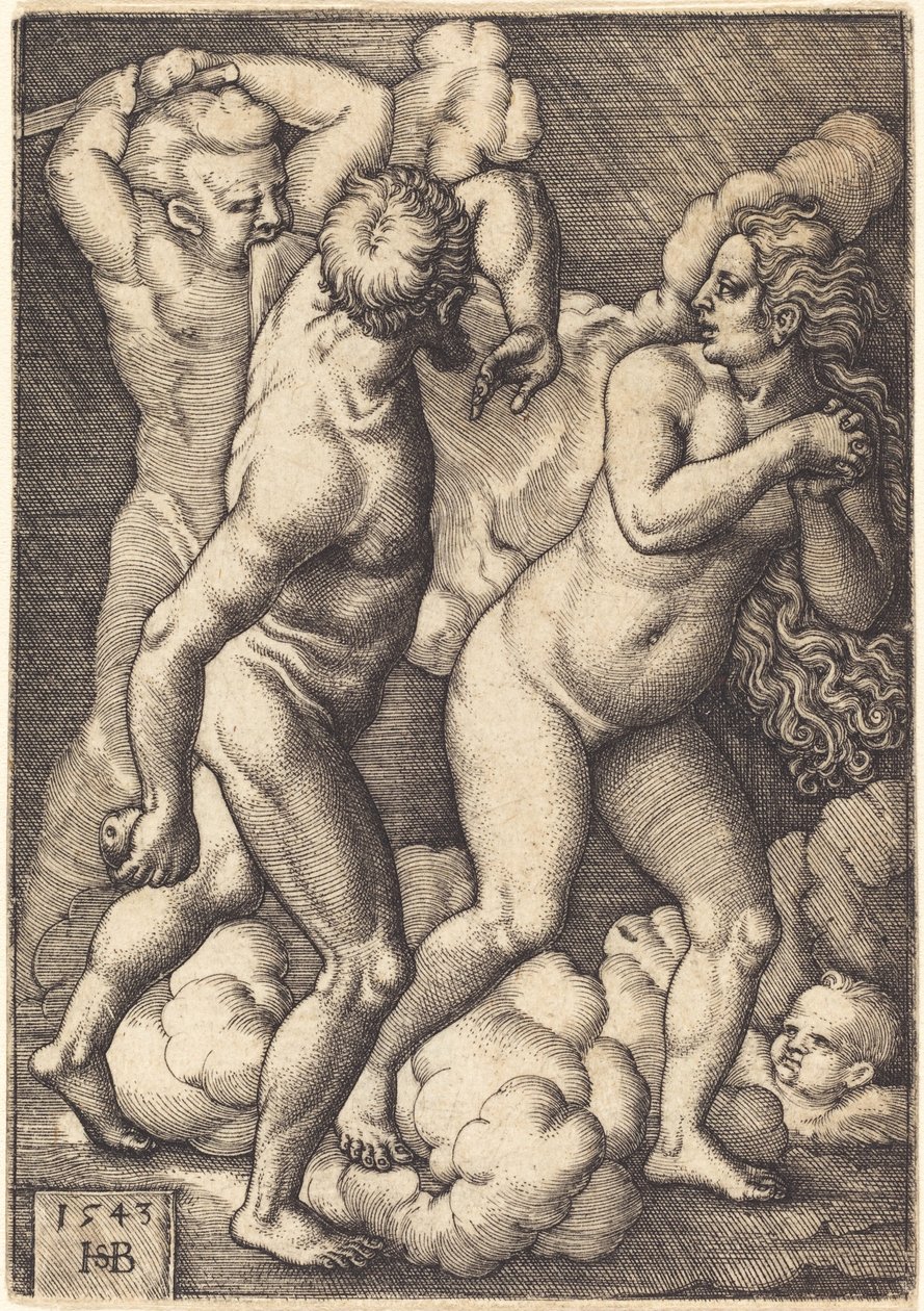 Kiűzetés a Paradicsomból alkotó: Sebald Beham