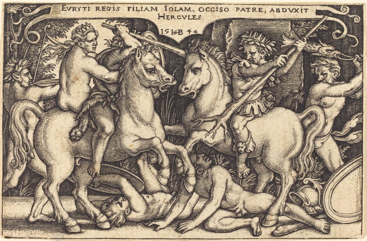 Herkules és Iole alkotó: Sebald Beham