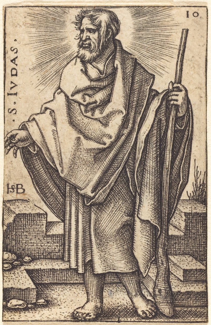 Judas Taddeus alkotó: Sebald Beham