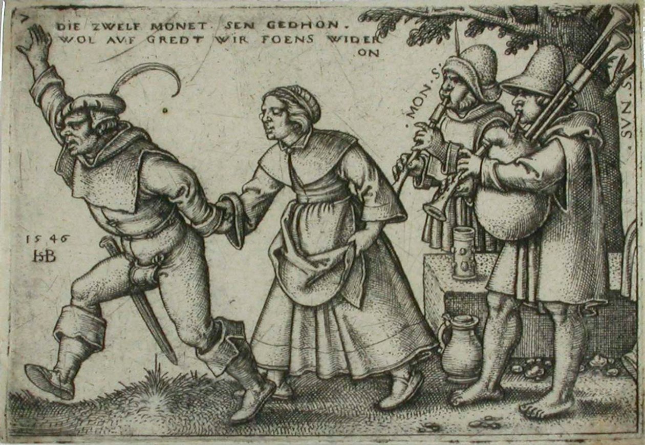 Vidéki esküvő, 7 alkotó: Sebald Beham
