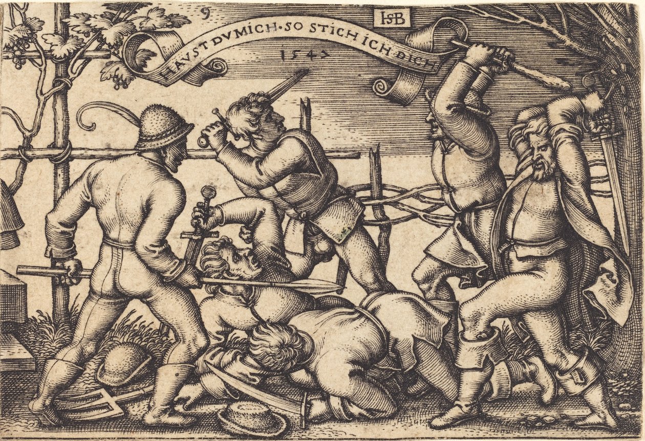 A parasztharc alkotó: Sebald Beham