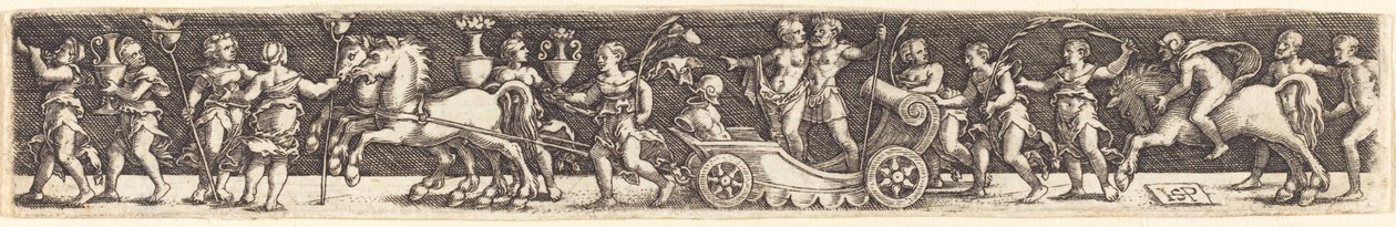Diadalmenet alkotó: Sebald Beham