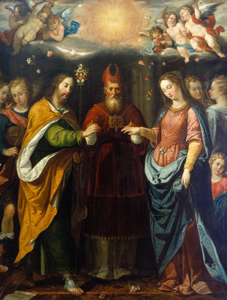 A Szűz jegyese alkotó: Sebastian Lopez de Arteaga