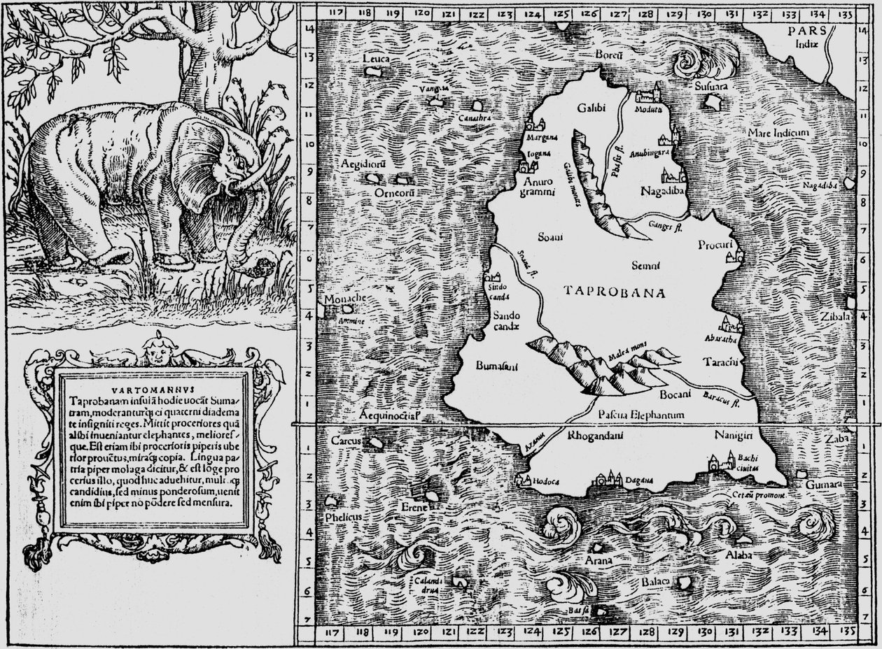 Ázsia térképe alkotó: Sebastian Munster