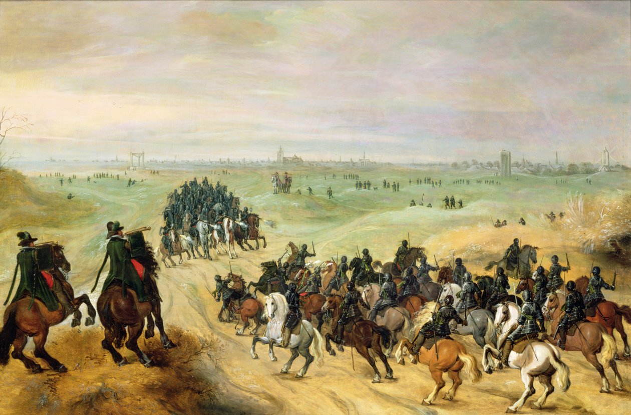 The Confrontation, 1600 (panel) (77048 pár) alkotó: Sebastian Vrancx