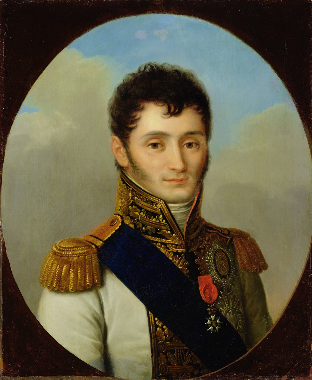 Jeromos király portréja, 1808 körül alkotó: Sebastian Weygandt